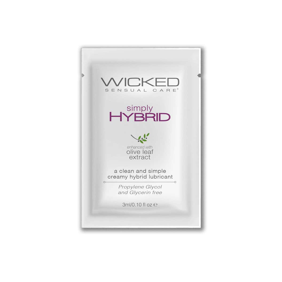 Buy and try Wicked Simply Hybrid Packettes 144ct water based lubricant by Wicked Sensual Care for your next sexual encounter with her.