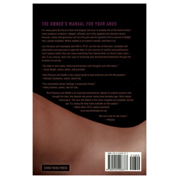 Buy A Guide for Men  Women and Couples Anal Pleasure   and  Health   4th Edition book for her.