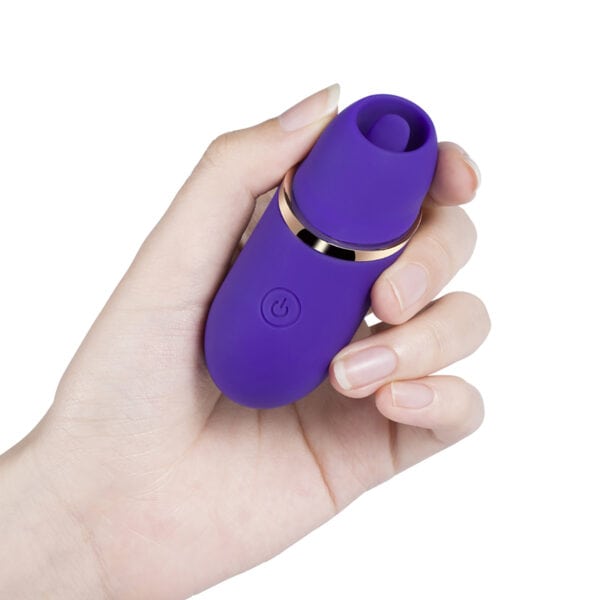 Buy a Abby Mini Clit Licking Vibrator  Purple vibrator.