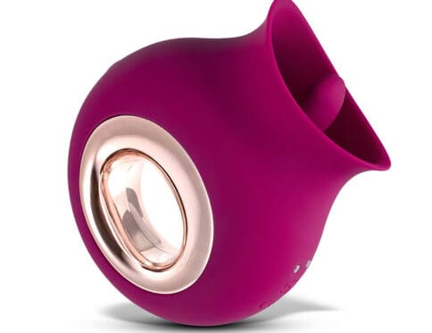 Buy a alvina luxury tongue vibrator  magenta vibrator.