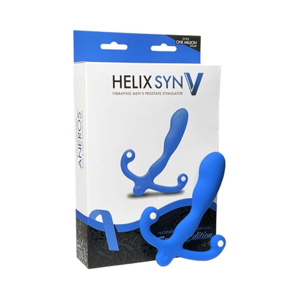 Buy a Aneros Helix Syn V Special Edition Blue vibrator.