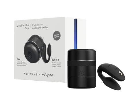 Buy a arcwave double the fun  voy + wevibe sync 2 black vibrator.