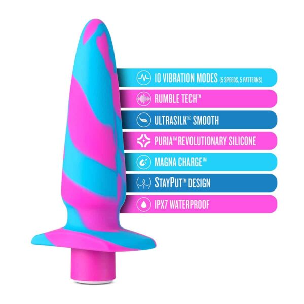 Buy a Avant Vibrotize Plug  Fuchsia vibrator.