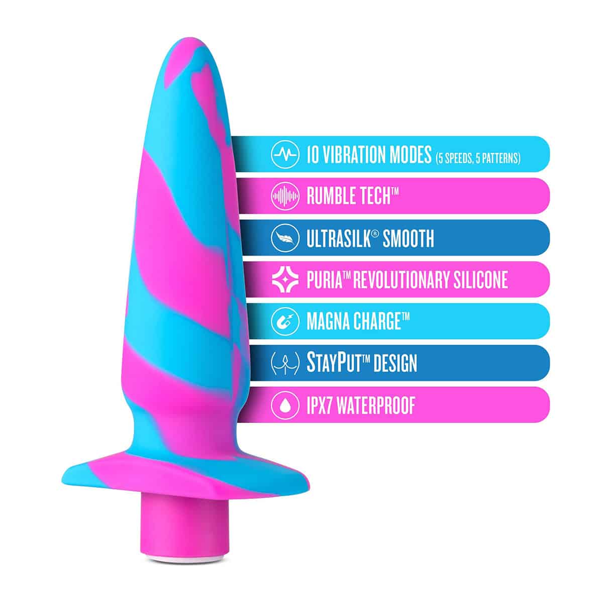 Avant Vibrotize Plug Shop Online Buy a avant vibrotize plug fuchsia vibrator.