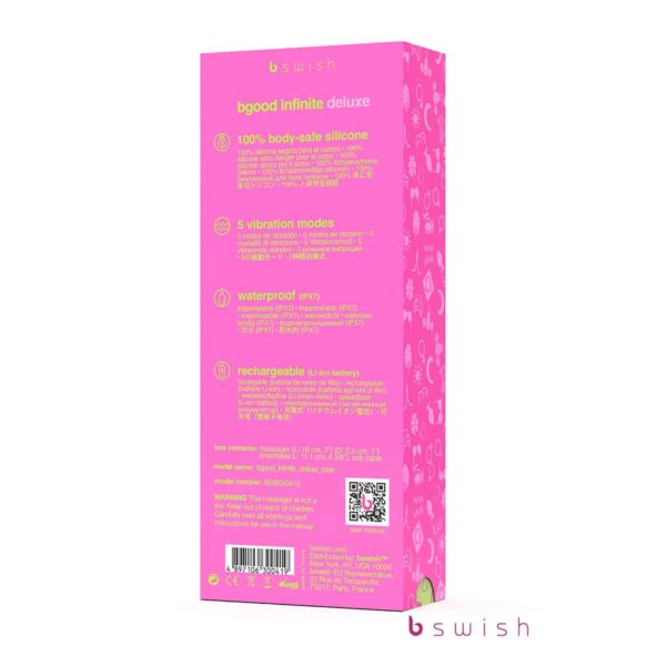 Buy a B Swish Bgood Deluxe Infinite Rose vibrator.