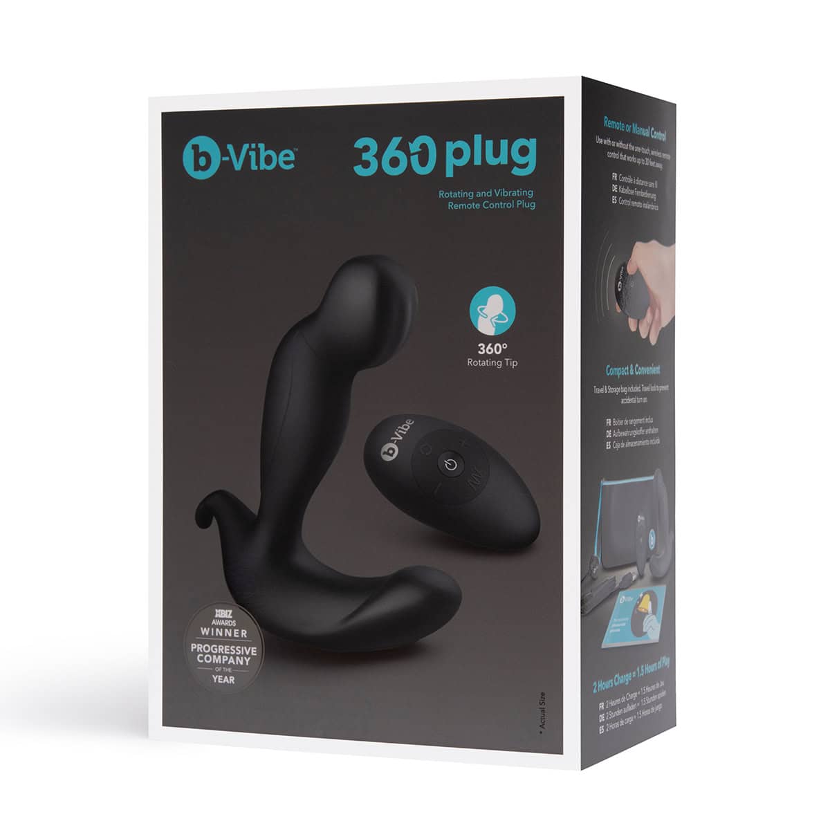 B Vibe 360 Plug Black Shop Online Buy a b-vibe 360 plug black vibrator.