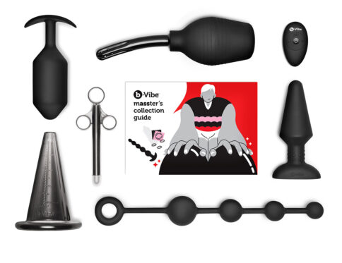 Buy a b-vibe anal education set: masster's degree edition vibrator.