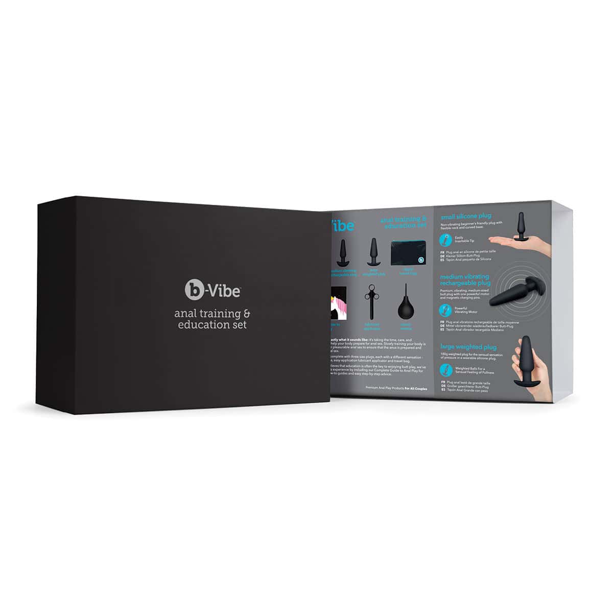 B Vibe Anal Training Set Shop Online Buy a b-vibe anal training set black vibrator.