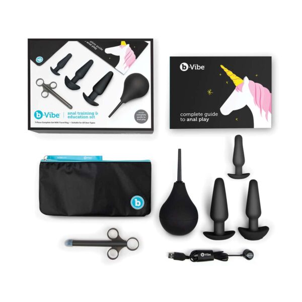 Buy a B-Vibe Anal Training Set  Black vibrator.