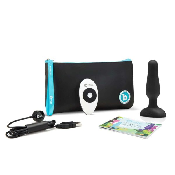 Buy a B-Vibe Novice Plug  Black vibrator.