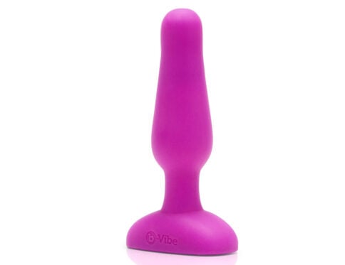 Buy a b-vibe novice plug  fuchsia vibrator.