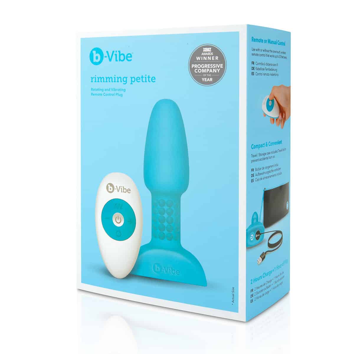 Buy a B-Vibe Rimming Petite Plug   Teal vibrator.