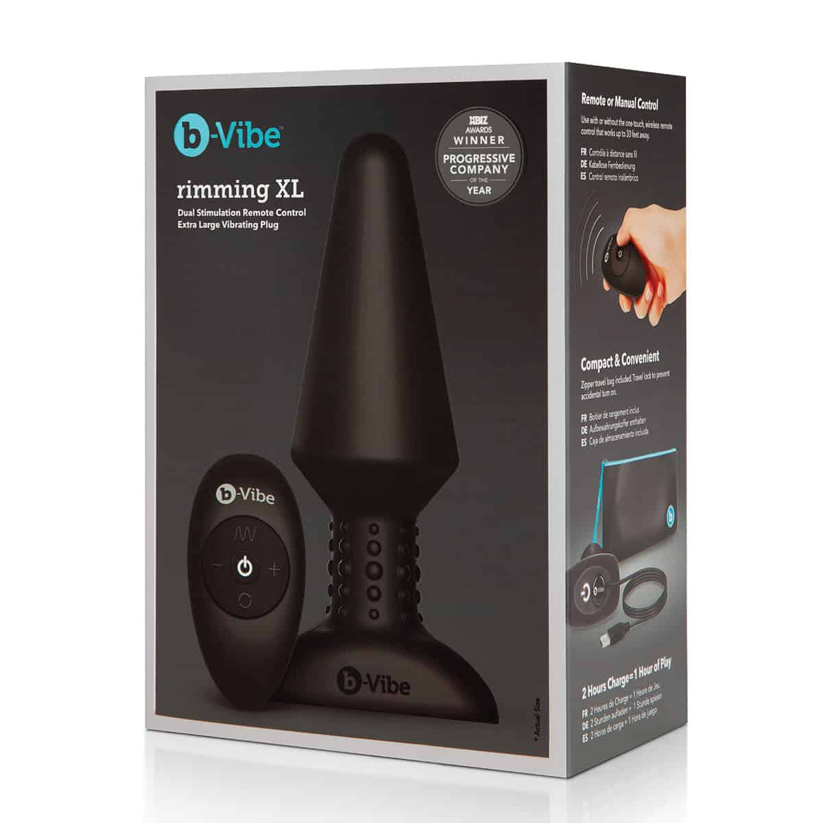 Buy a B-Vibe Rimming Plug XL vibrator.