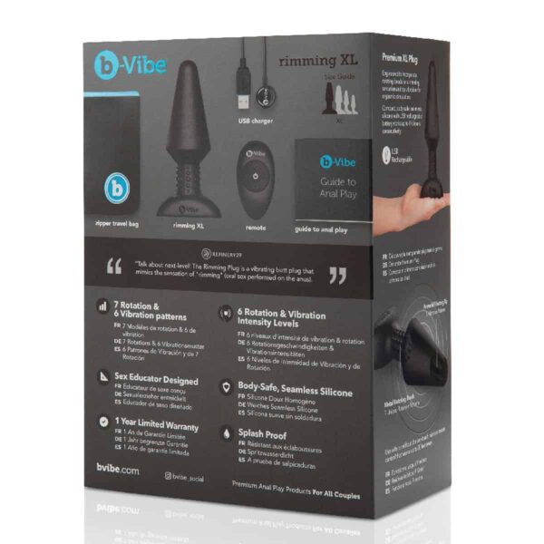 Buy a B-Vibe Rimming Plug XL vibrator.