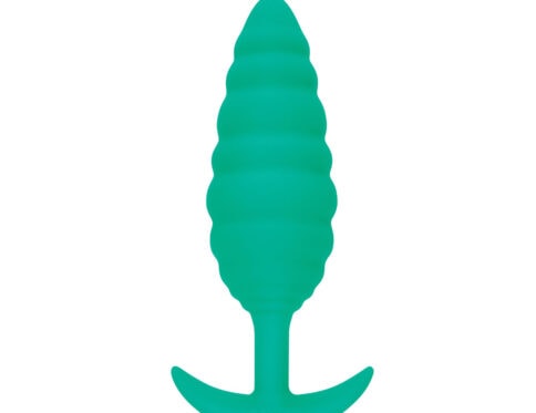 Buy a b-vibe texture plug twist green large vibrator.