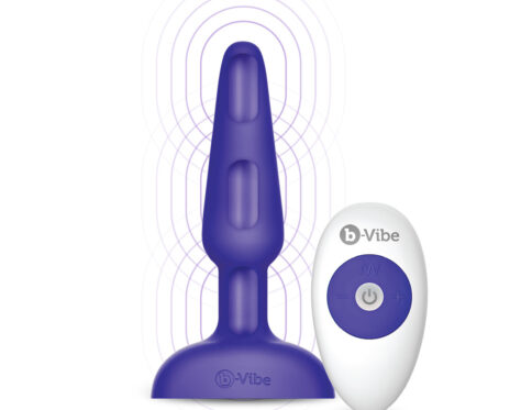 Buy a b-vibe trio plug  purple vibrator.