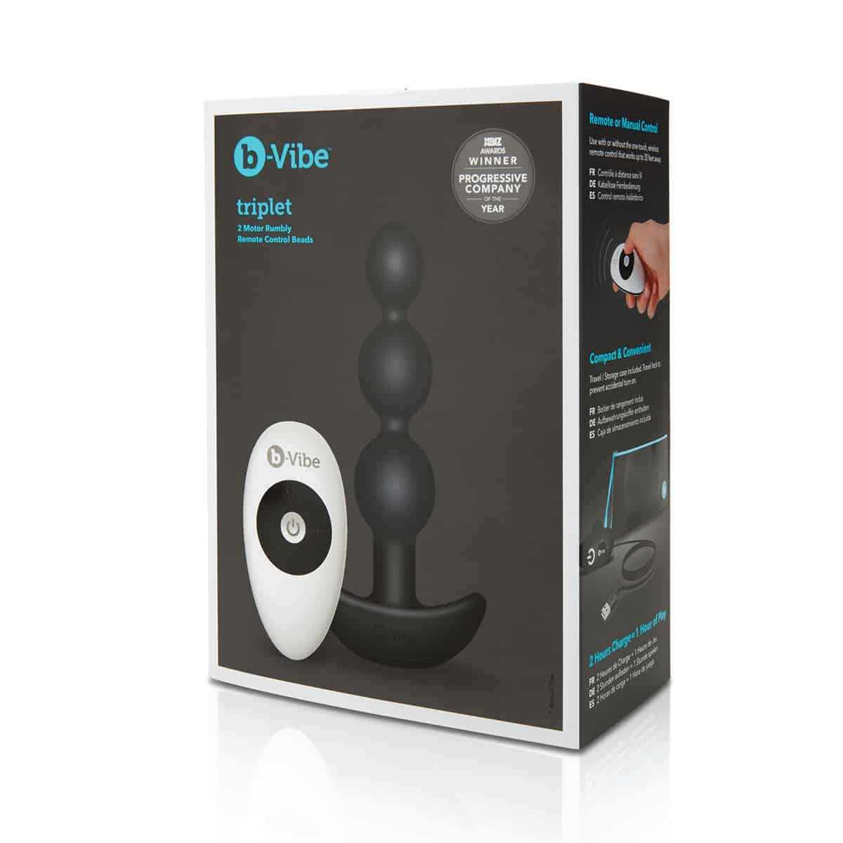 Buy a B-Vibe Triplet Beads  Black vibrator.