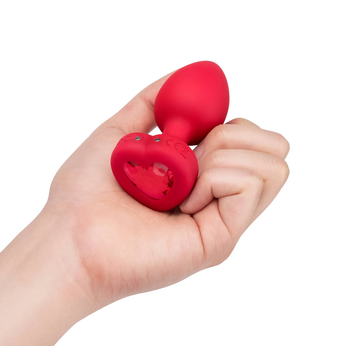 B Vibe Vibrating Heart Plug Shop Online Buy a b-vibe vibrating heart plug medium-large scarlet ruby vibrator.