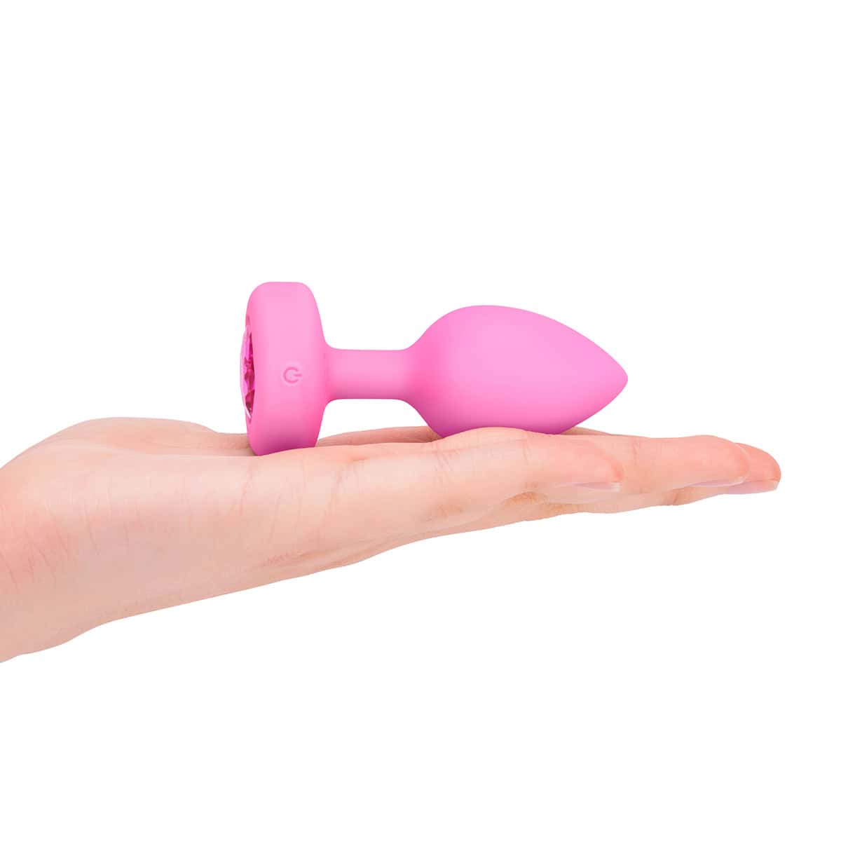 Buy a B-Vibe Vibrating Heart Plug Small-Medium  Pink Topaz vibrator.