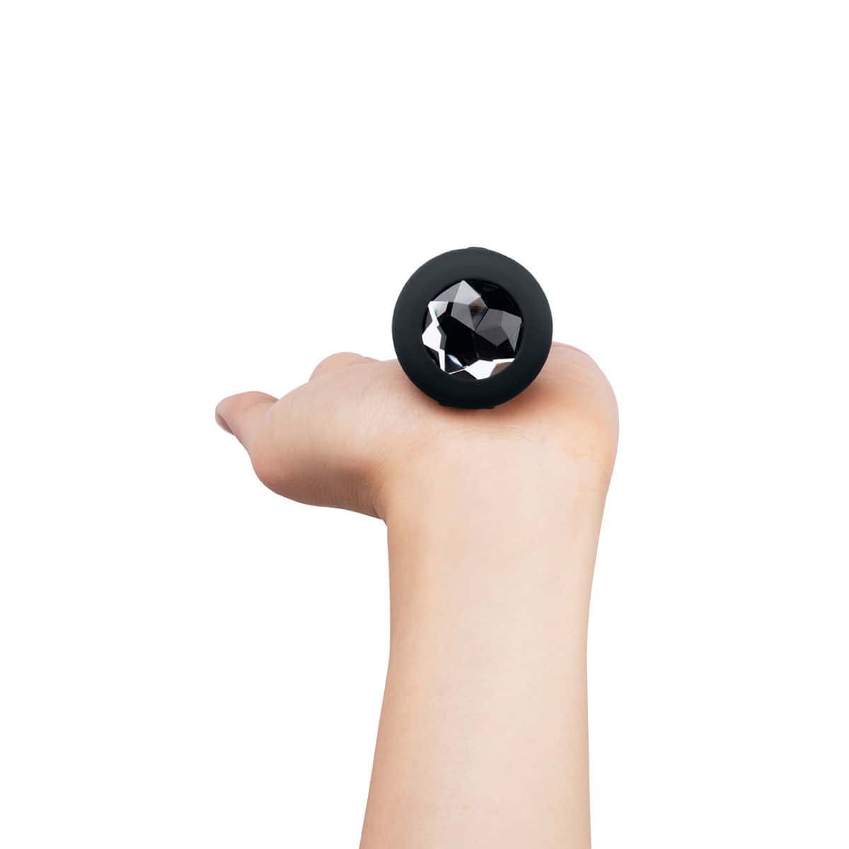 Buy a B-Vibe Vibrating Jewel Plug Medium-Large  Black vibrator.