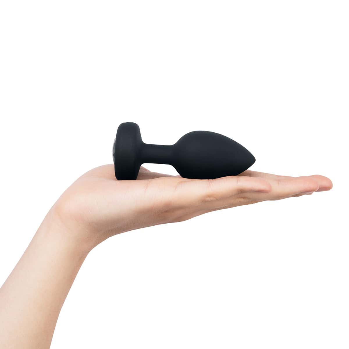 Buy a B-Vibe Vibrating Jewel Plug Medium-Large  Black vibrator.