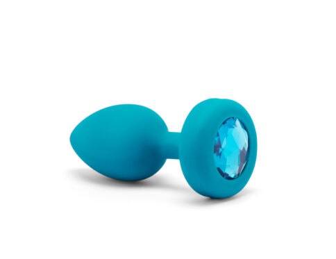 Buy a b-vibe vibrating jewel plug small-medium  aqua vibrator.