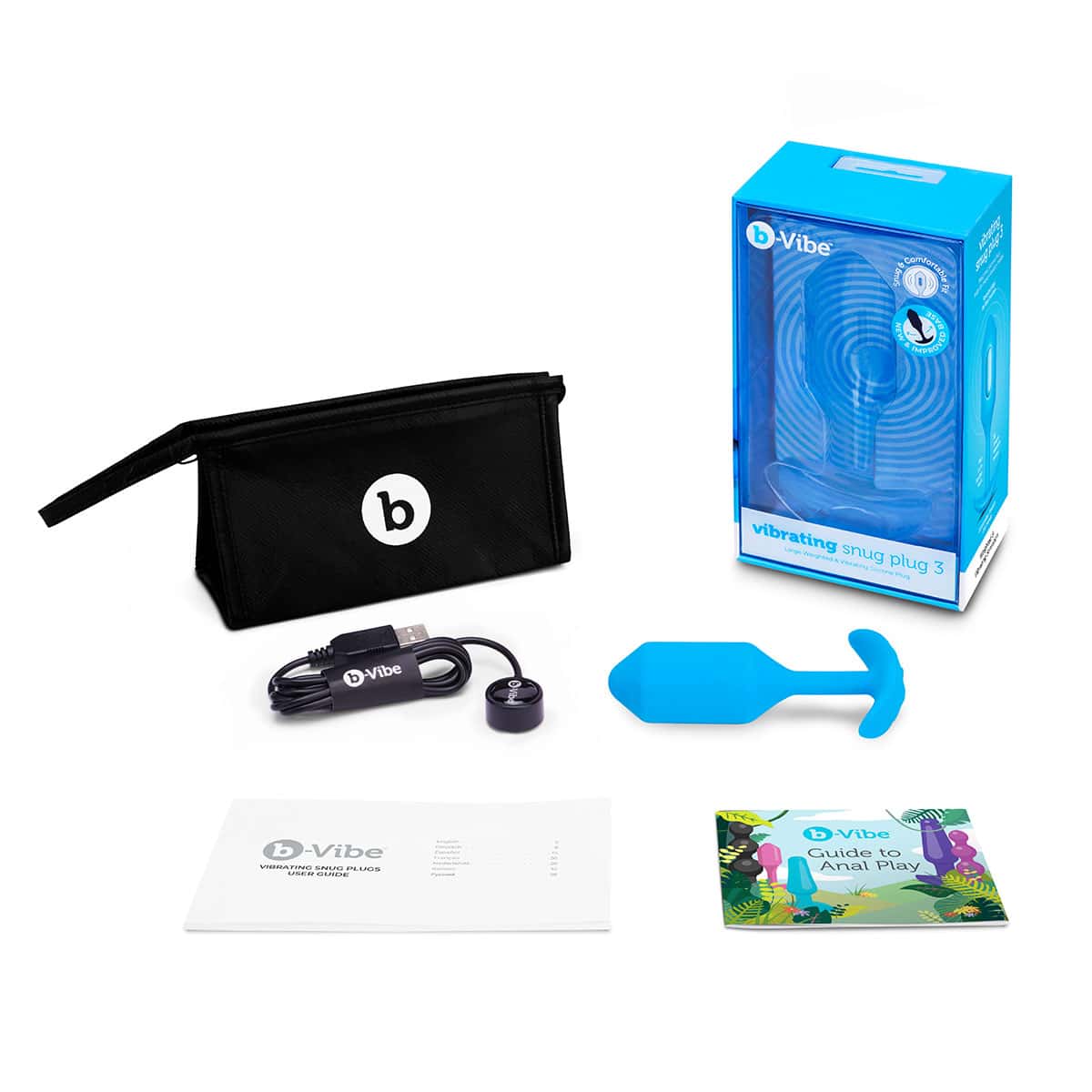 B Vibe Vibrating Snug Plug Shop Online Buy a b-vibe vibrating snug plug 3 l blue vibrator.