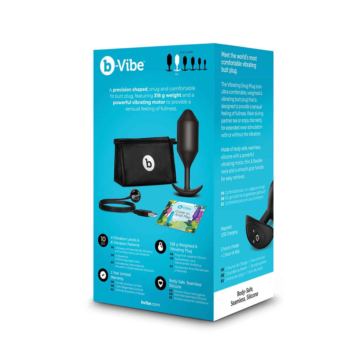 B Vibe Vibrating Snug Plug Shop Online Buy a b-vibe vibrating snug plug 5 xxl black vibrator.