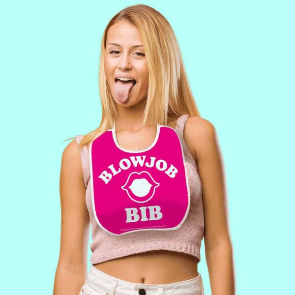 Buy  Blow Job Bib Pink book for her.