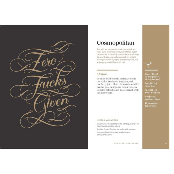 Buy  Classy as Fuck Cocktails book for her.