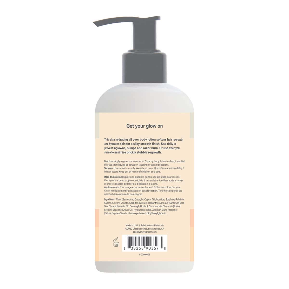 Buy and try Coochy Ultra Gogo Coco Body Lotion 8oz Mango Coconut intimate lotion for daily self care by Coochy