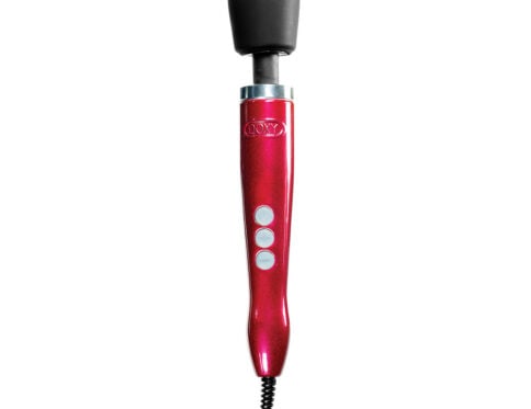 Buy a doxy die cast massager  candy red vibrator.