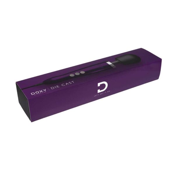 Buy a Doxy Die Cast Massager  Purple vibrator.