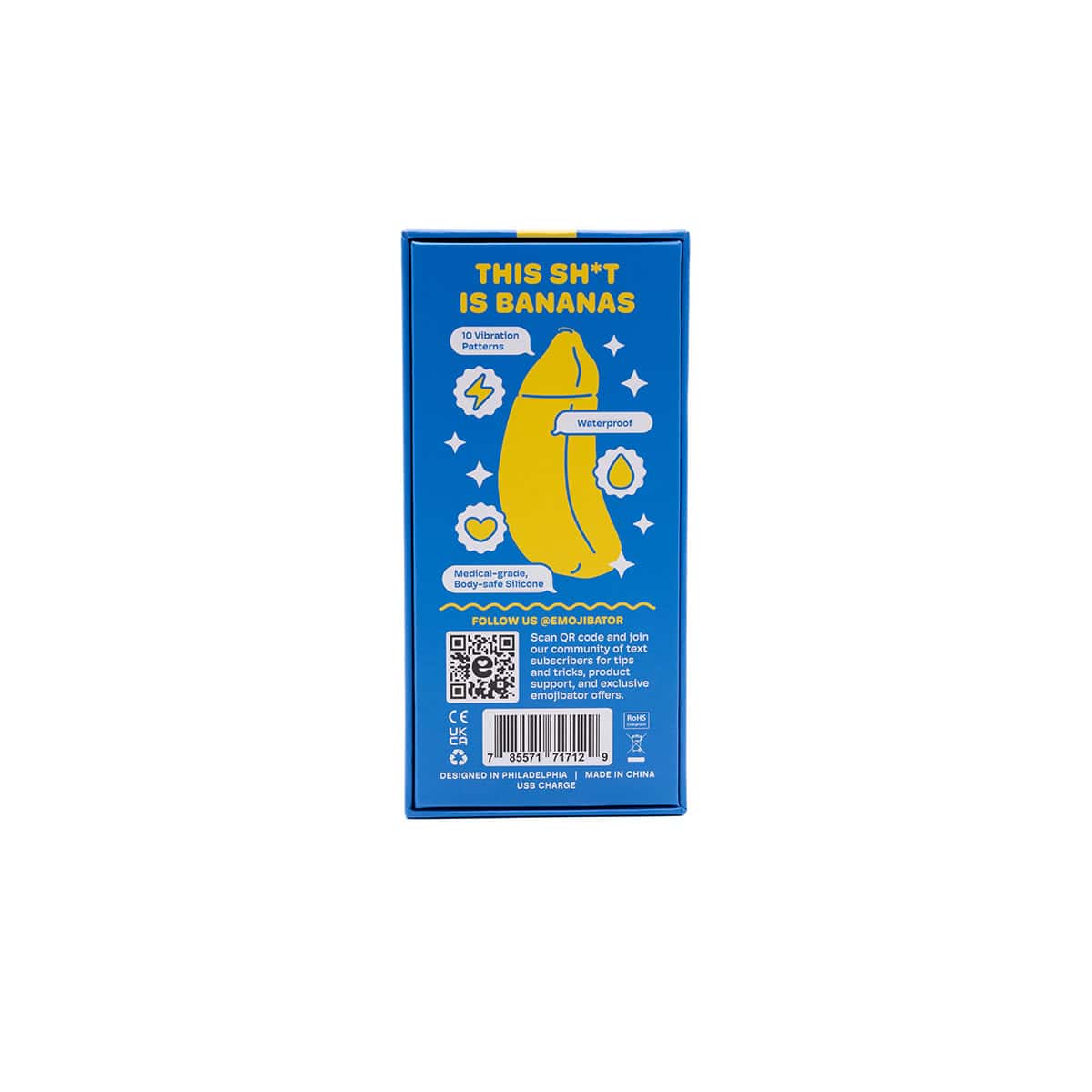 Emojibator Banana Usb Shop Online Buy a emojibator banana usb vibrator.
