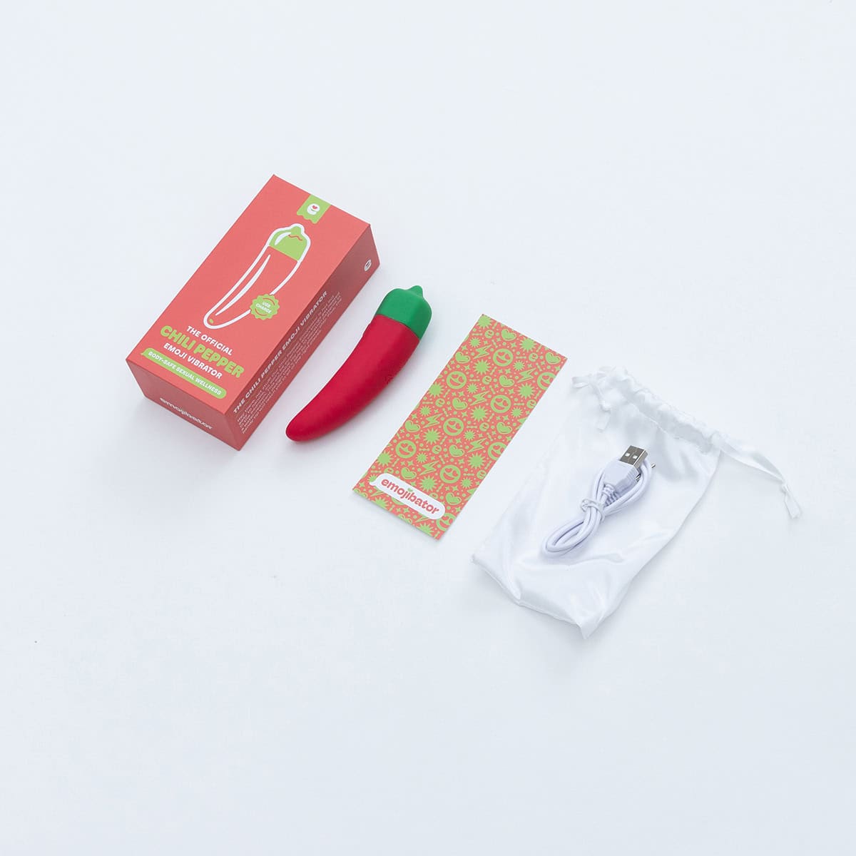 Emojibator Chili Pepper Usb Shop Online Buy a emojibator chili pepper usb vibrator.