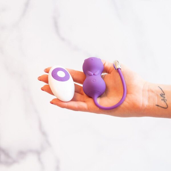Buy a Emojibator Paula Kitty Cat Kegel Ball Vibrator vibrator.