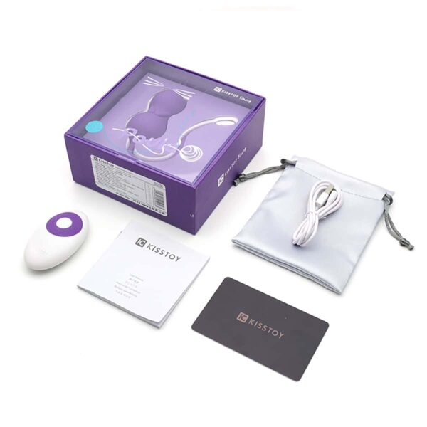 Buy a Emojibator Paula Kitty Cat Kegel Ball Vibrator vibrator.