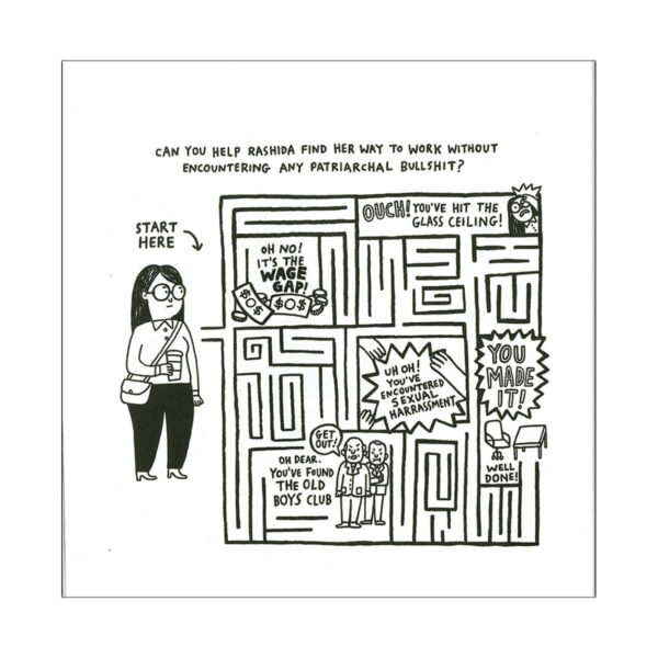 Buy  Feminist Activity Book book for her.