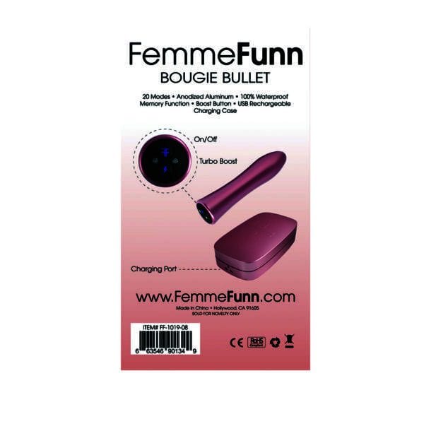 Buy a Femme Funn Bougie Bullet  Rose Gold vibrator.