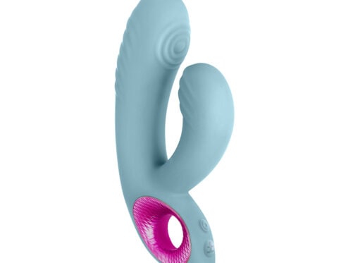 Buy a femme funn cora  light blue vibrator.
