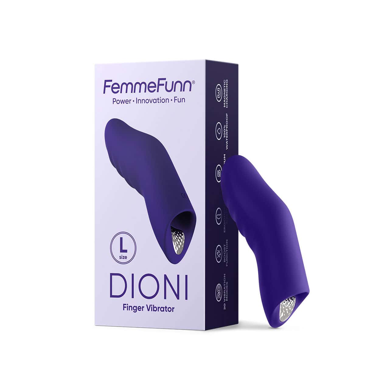 Femme Funn Dioni Large Shop Online Buy a femme funn dioni large purple vibrator.