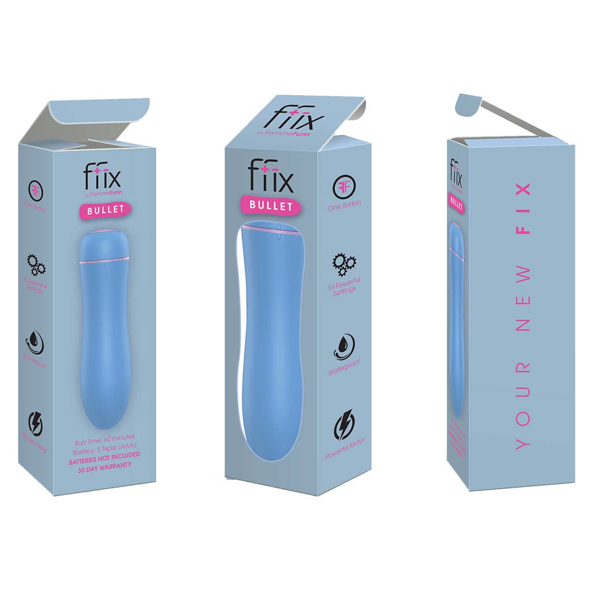 Buy a Femme Funn FFIX Bullet  Blue vibrator.