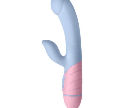 Buy a femme funn ffix rabbit  blue vibrator.