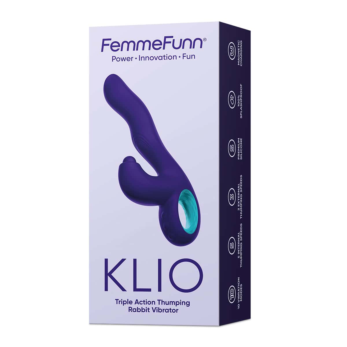 Buy a Femme Funn Klio  Purple vibrator.