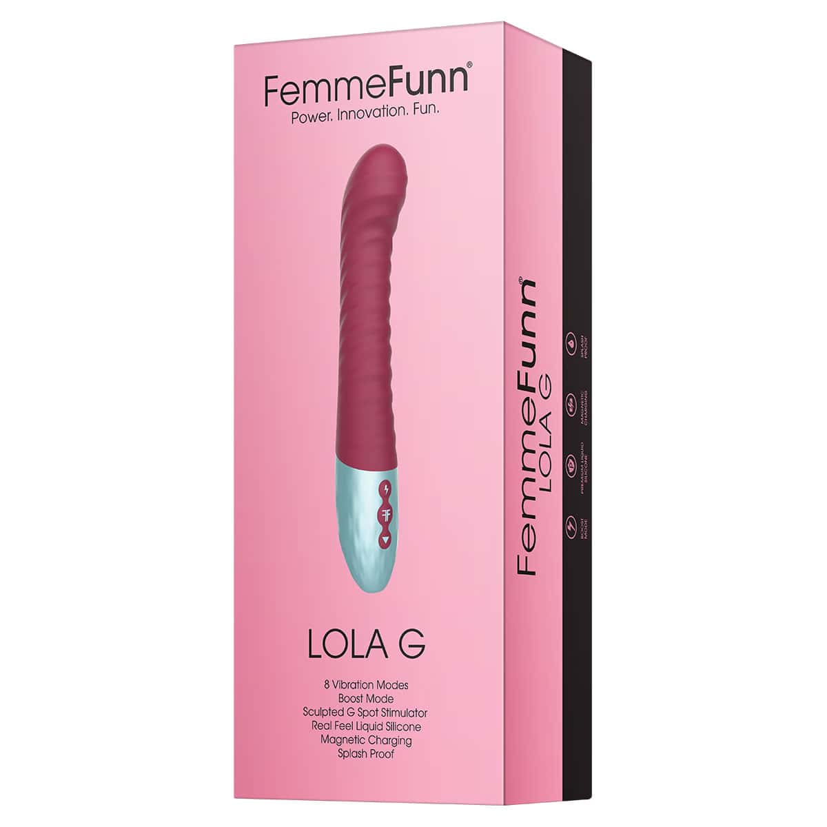 Buy a Femme Funn LOLA G Maroon vibrator.