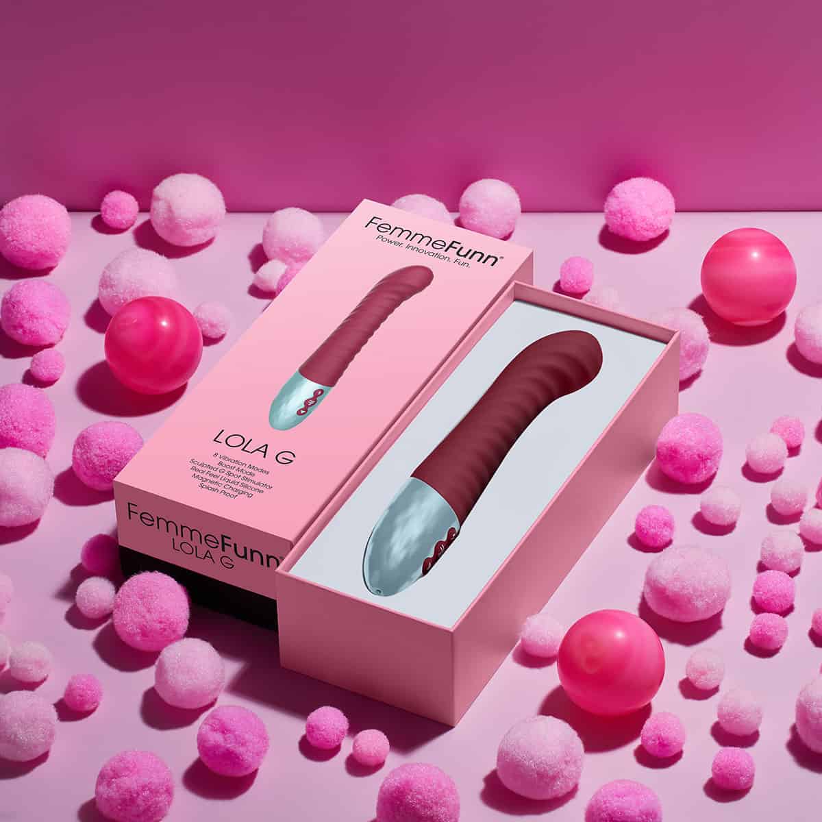 Femme Funn Lola G Shop Online Buy a femme funn lola g maroon vibrator.