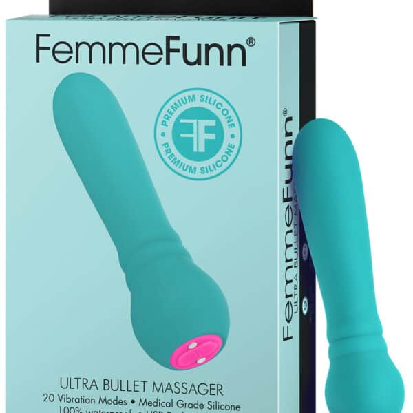 Buy a Femme Funn Ultra Bullet  Aqua vibrator.