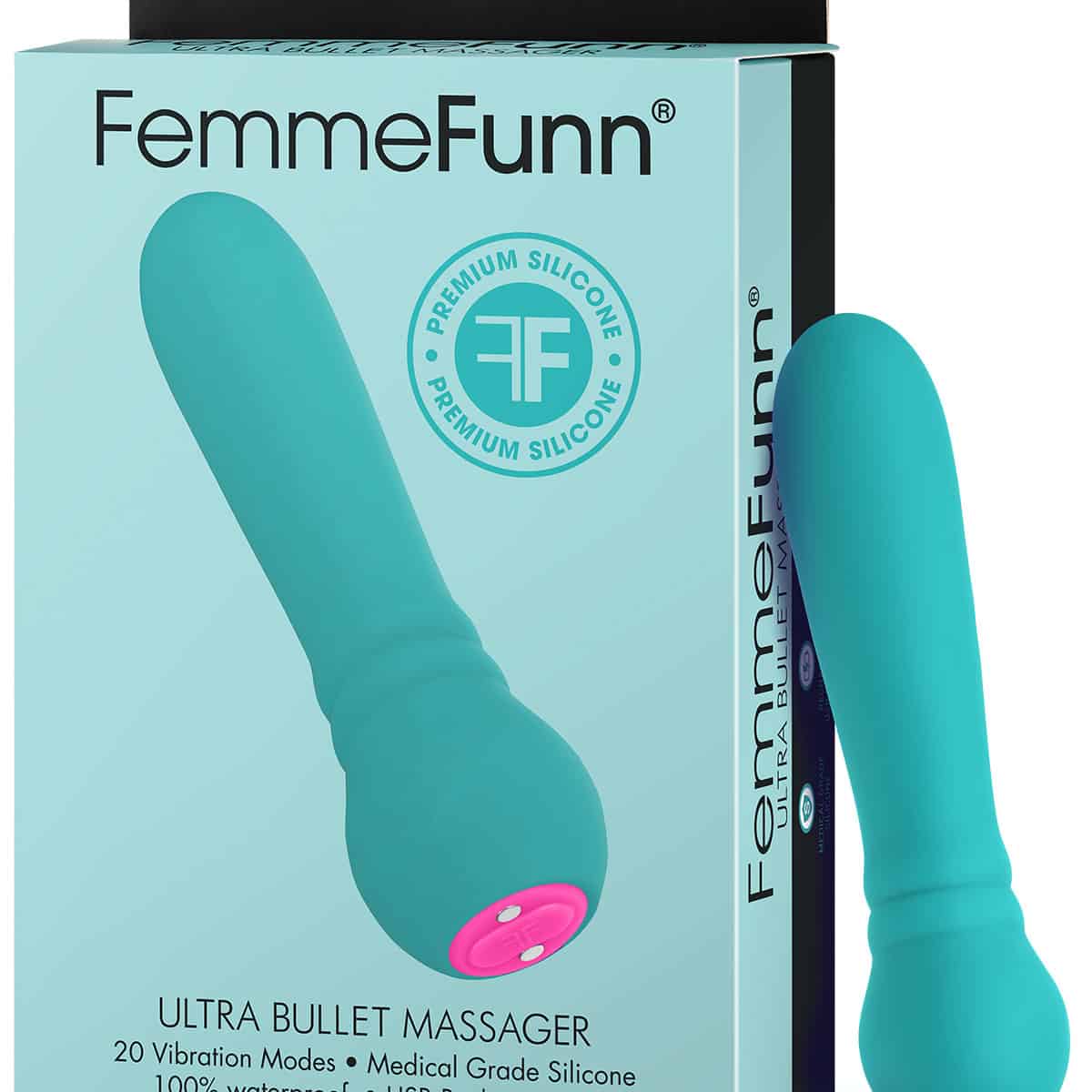 Buy a Femme Funn Ultra Bullet  Aqua vibrator.