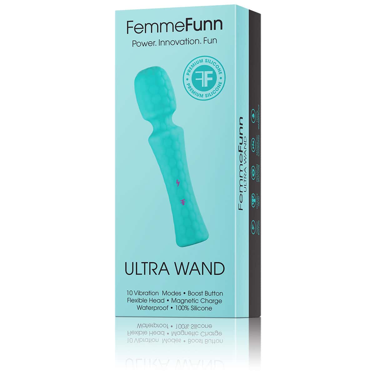 Femme Funn Ultra Wand Shop Online Buy a femme funn ultra wand aqua vibrator.