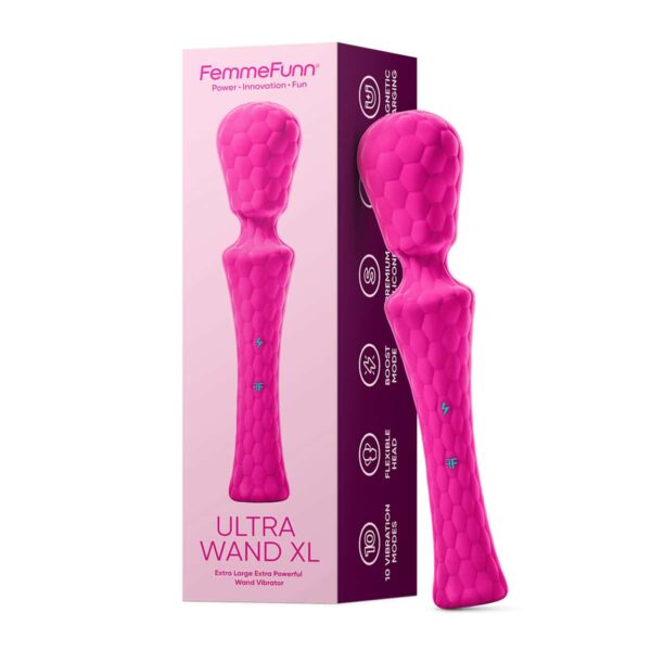 Buy a Femme Funn Ultra Wand XL  Pink vibrator.